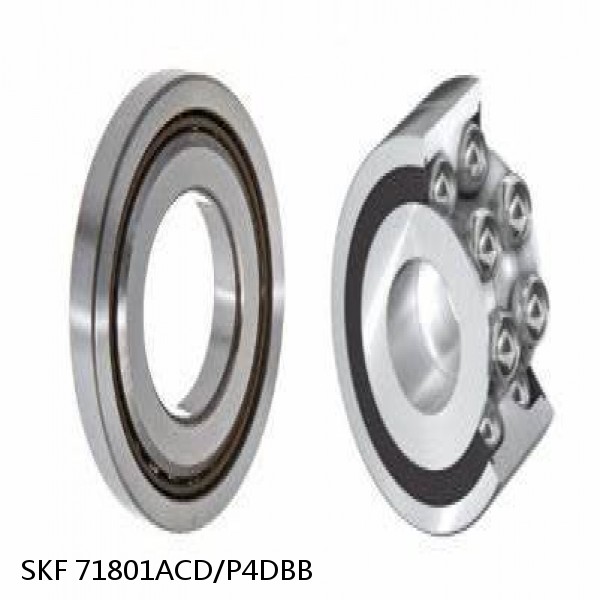 71801ACD/P4DBB SKF Super Precision,Super Precision Bearings,Super Precision Angular Contact,71800 Series,25 Degree Contact Angle