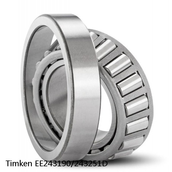 EE243190/243251D Timken Tapered Roller Bearing #1 small image