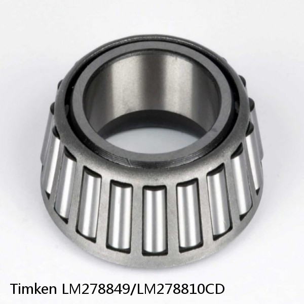 LM278849/LM278810CD Timken Tapered Roller Bearing #1 small image