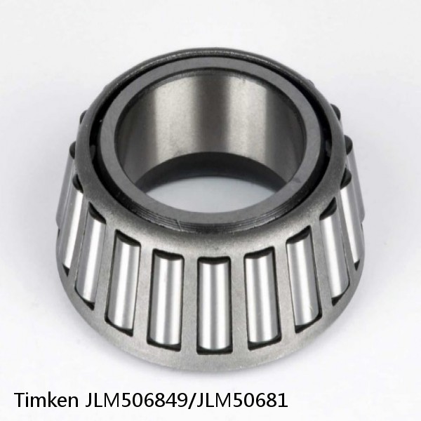 JLM506849/JLM50681 Timken Tapered Roller Bearing #1 small image