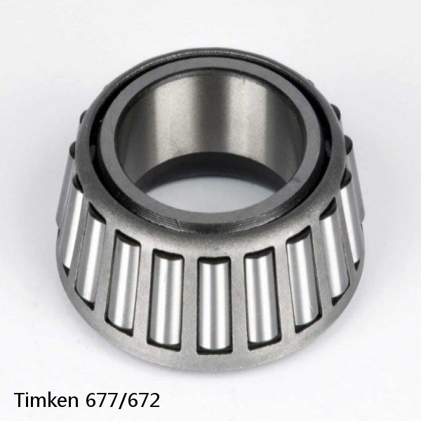 677/672 Timken Tapered Roller Bearing #1 small image
